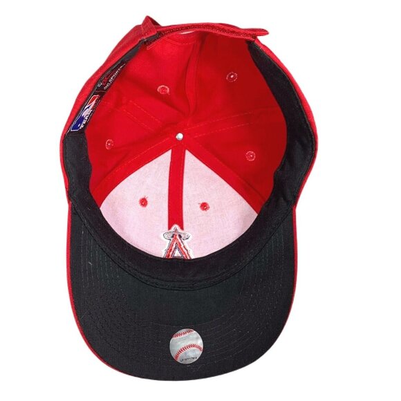 Los Angeles LA Angels Team MLB Red Hat Cap OC Sports Adjustable Closure Baseball - Picture 7 of 7